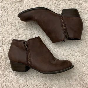 SOLD Brown Booties